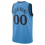 Los Angeles Clippers Trikot Benutzerdefinierte Nike 2024-25 City Edition Blau Swingman - Herren